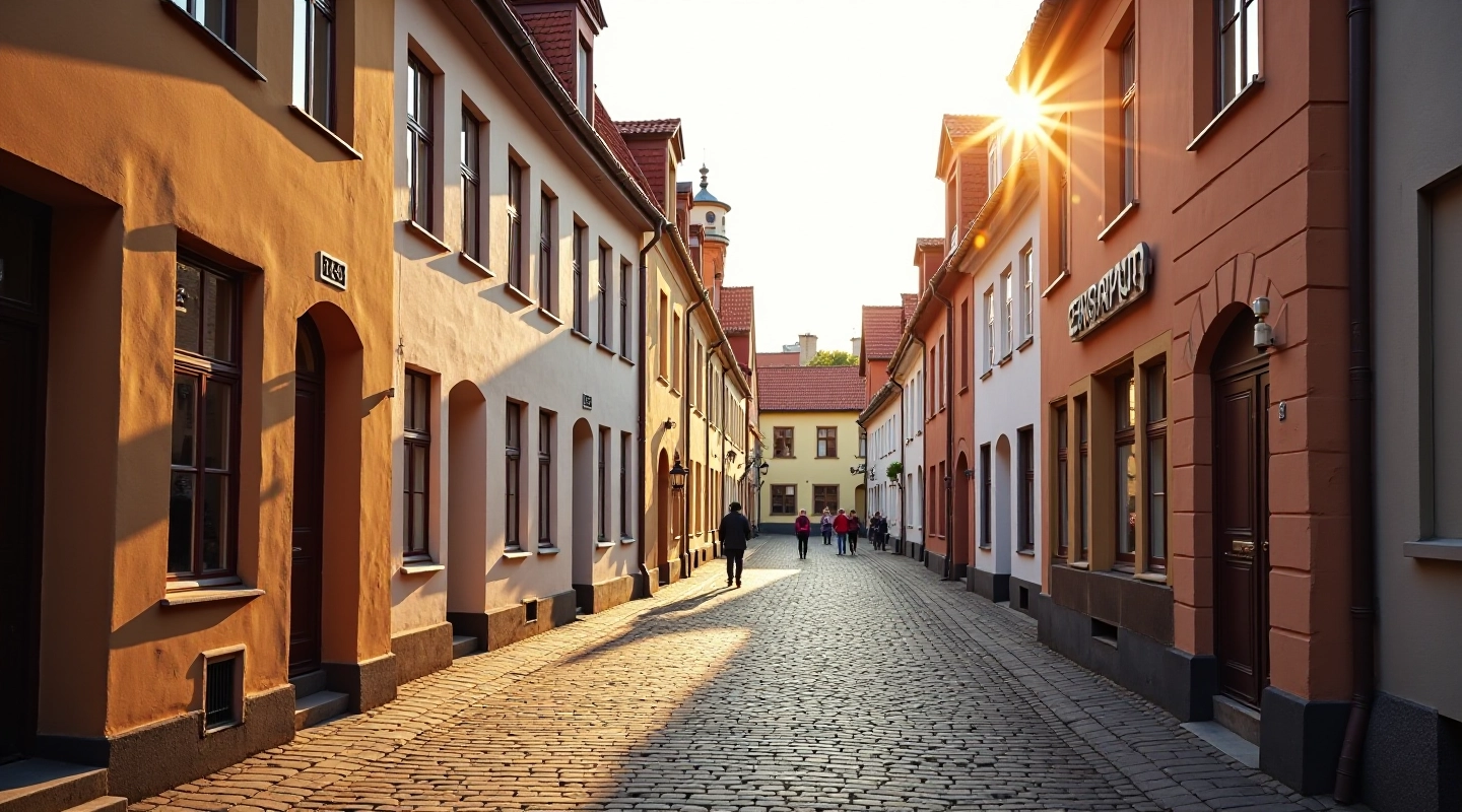 Klaipėdos senamiesčio pirklių kiemų senoji architektūra ir gatvės